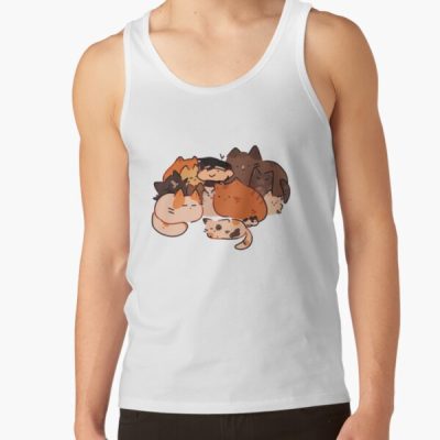 Sapnap Kittens Tank Top Official Cow Anime Merch