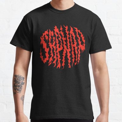 Sapnap Flame Name T-Shirt Official Sapnap Merch