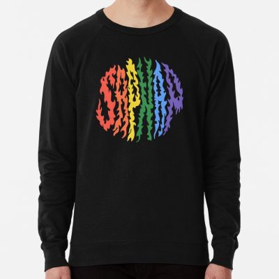 Sapnap Rainbow Flame Name Sweatshirt Official Sapnap Merch