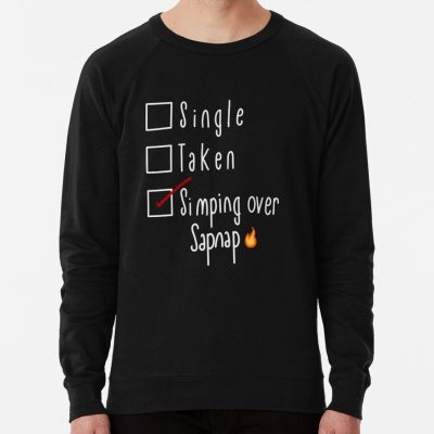 Simping Over Sapnap Sweatshirt Official Sapnap Merch