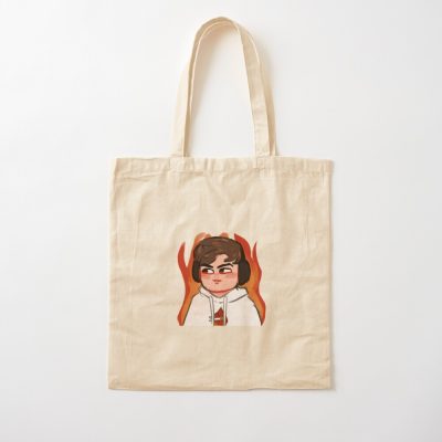 Adorable Sapnap Flame Chibi Fanart Tote Bag Official Sapnap Merch