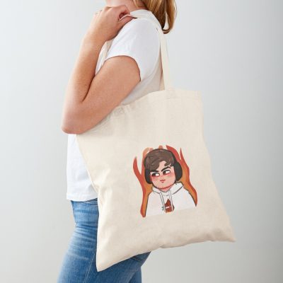 Adorable Sapnap Flame Chibi Fanart Tote Bag Official Sapnap Merch