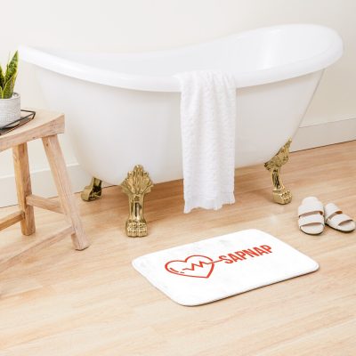 Sapnap Heartbeat Bath Mat Official Sapnap Merch