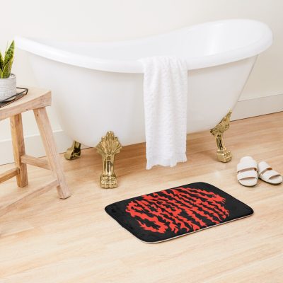 Sapnap Flame Name Classic Bath Mat Official Sapnap Merch