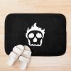 Sapnap Merch Flaming Skull Bath Mat Official Sapnap Merch