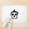 Sapnap Merch Flaming Skull Bath Mat Official Sapnap Merch