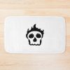 Sapnap Merch Flaming Skull Bath Mat Official Sapnap Merch