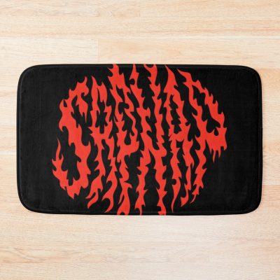 Sapnap Flame Name Classic Bath Mat Official Sapnap Merch