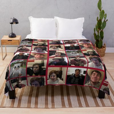 Sapnap Throw Blanket Official Sapnap Merch