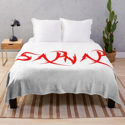 Sapnap Merch Sapnap Logo Throw Blanket Official Sapnap Merch