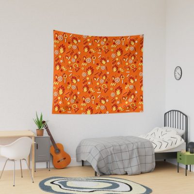 Sapnap Pattern Tapestry Official Cow Anime Merch