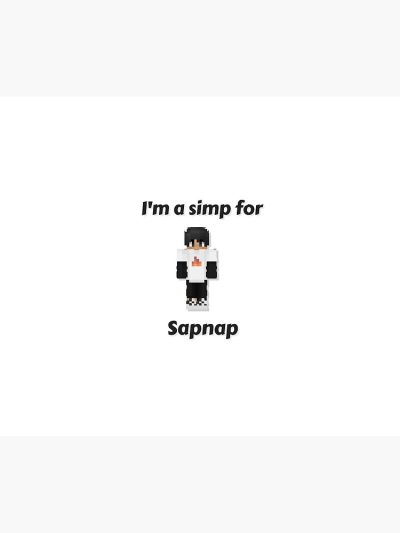 I'M A Simp For Sapnap (White Base) Tapestry Official Cow Anime Merch