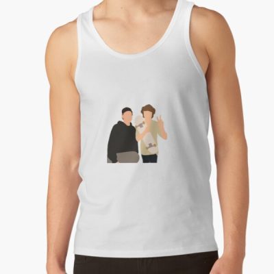 Sapnap & Karl Tank Top Official Cow Anime Merch