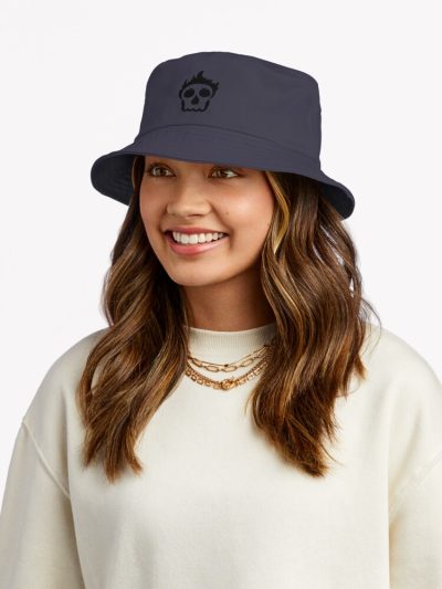 Sapnap Merch Flaming Skull Bucket Hat Official Cow Anime Merch