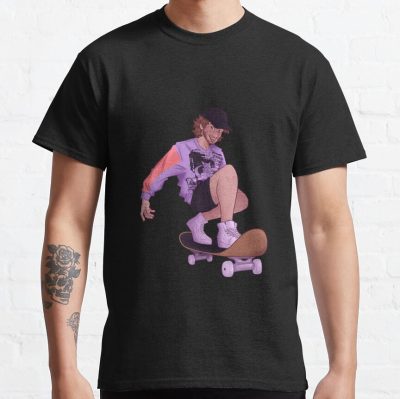 Skater Sapnap Transparent T-Shirt Official Cow Anime Merch