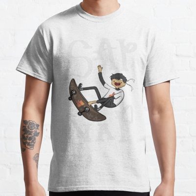 Sapnap Skate Boarding T-Shirt Official Cow Anime Merch