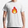 Sapnap Layered Fire Fleece T-Shirt Official Cow Anime Merch