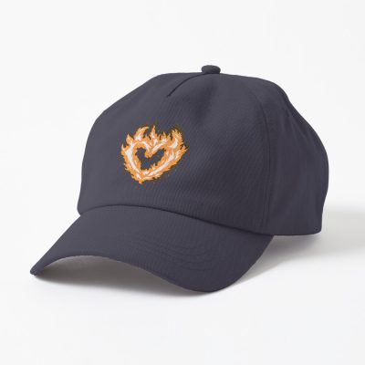 Sapnap Flame Heart Cap Official Cow Anime Merch