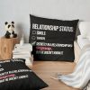 Relationship With Sapnap Throw Pillow Official Cow Anime Merch