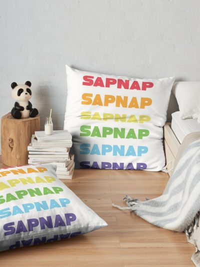 Sapnap Pride Throw Pillow Official Cow Anime Merch