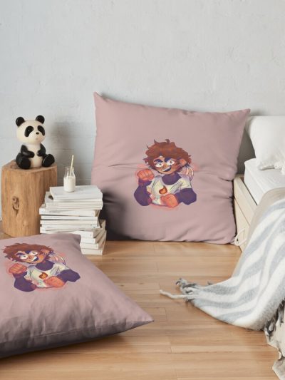 Sapnap! Throw Pillow Official Cow Anime Merch