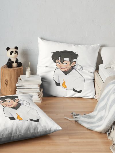 Sapnap Throw Pillow Official Cow Anime Merch