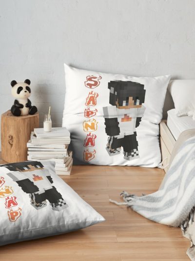 Sapnap Lovers Throw Pillow Official Cow Anime Merch