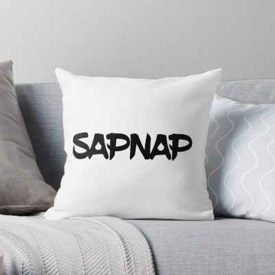 Sapnap Merch Sapnap Logo Throw Pillow Official Cow Anime Merch