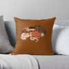 Sapnap Kittens Throw Pillow Official Cow Anime Merch