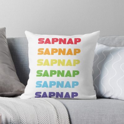 Sapnap Pride Throw Pillow Official Cow Anime Merch