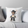 Throw Pillow Official Cow Anime Merch