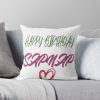 Happy Birthday Sapnap-Happy Birthday Sapnap Throw Pillow Official Cow Anime Merch