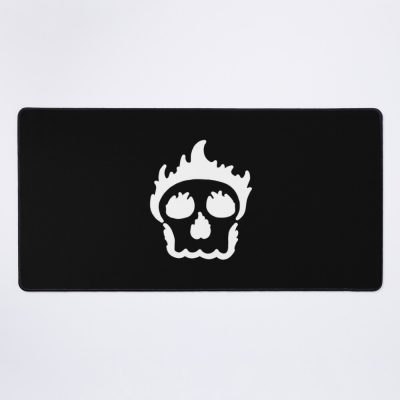 Sapnap Merch Flaming Skull Mouse Pad Official Cow Anime Merch