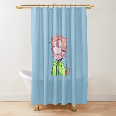 Sapnap Come On Gang Pin Shower Curtain Official Cow Anime Merch