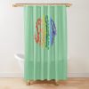 Sapnap Rainbow Shower Curtain Official Cow Anime Merch