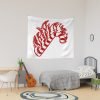 Sapnap Holiday Candy Cane Tapestry Official Cow Anime Merch